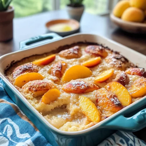 Homemade Peach Cobbler photo