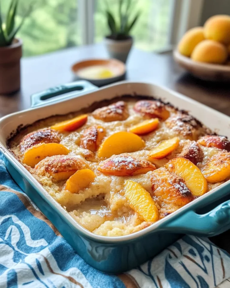 Homemade Peach Cobbler photo