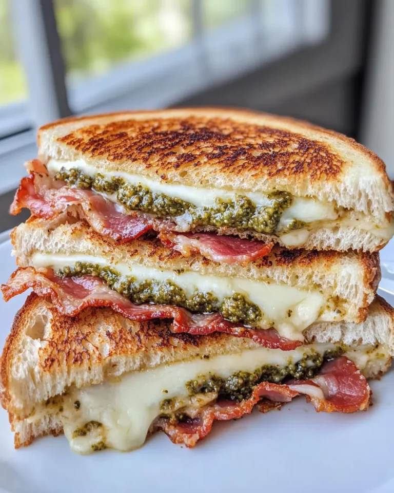 Homemade Pesto Grilled Cheese photo