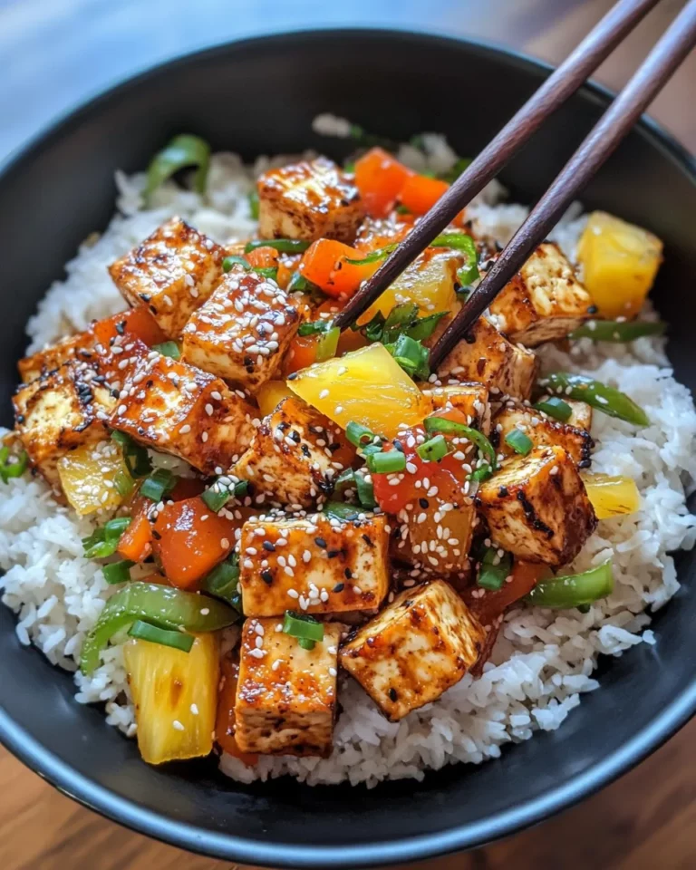 Homemade Pineapple Tofu photo