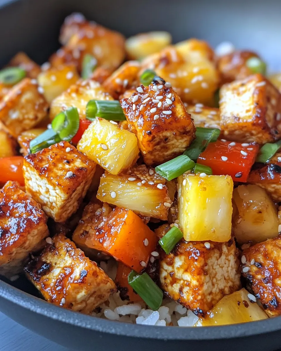 Classic Pineapple Tofu image