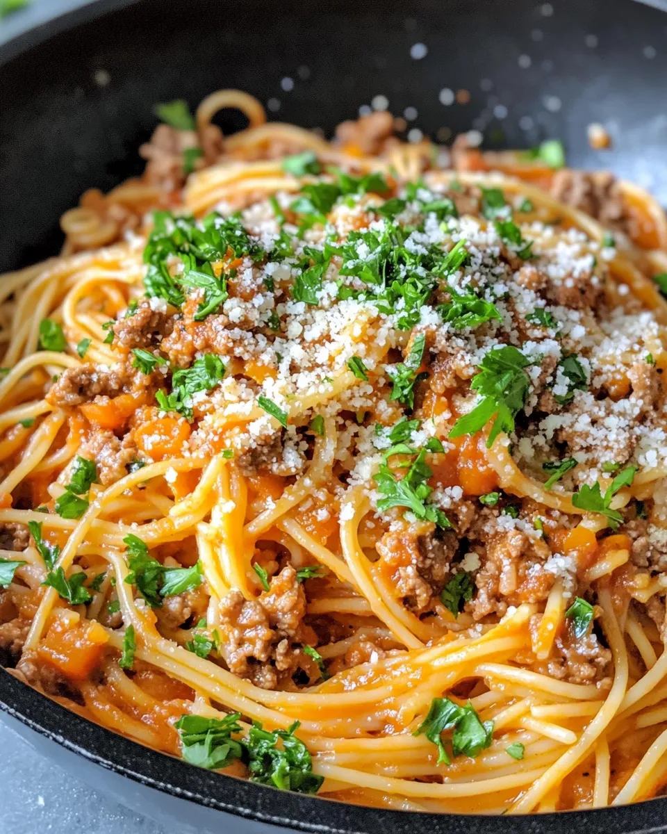 Easy Pumpkin Bolognese recipe photo