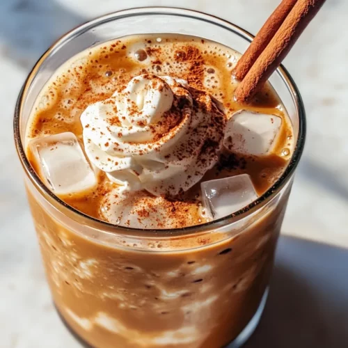 Homemade Pumpkin Chai Iced Latte photo