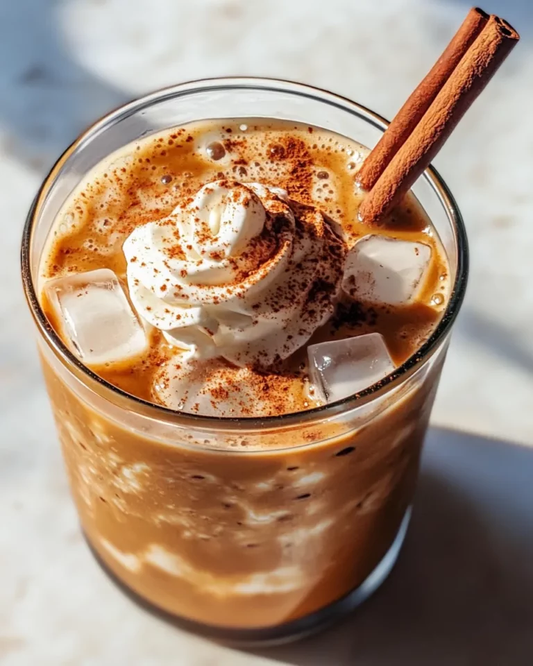 Homemade Pumpkin Chai Iced Latte photo