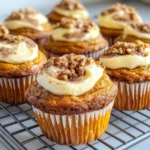 Homemade Pumpkin Cinnamon Roll Muffins photo