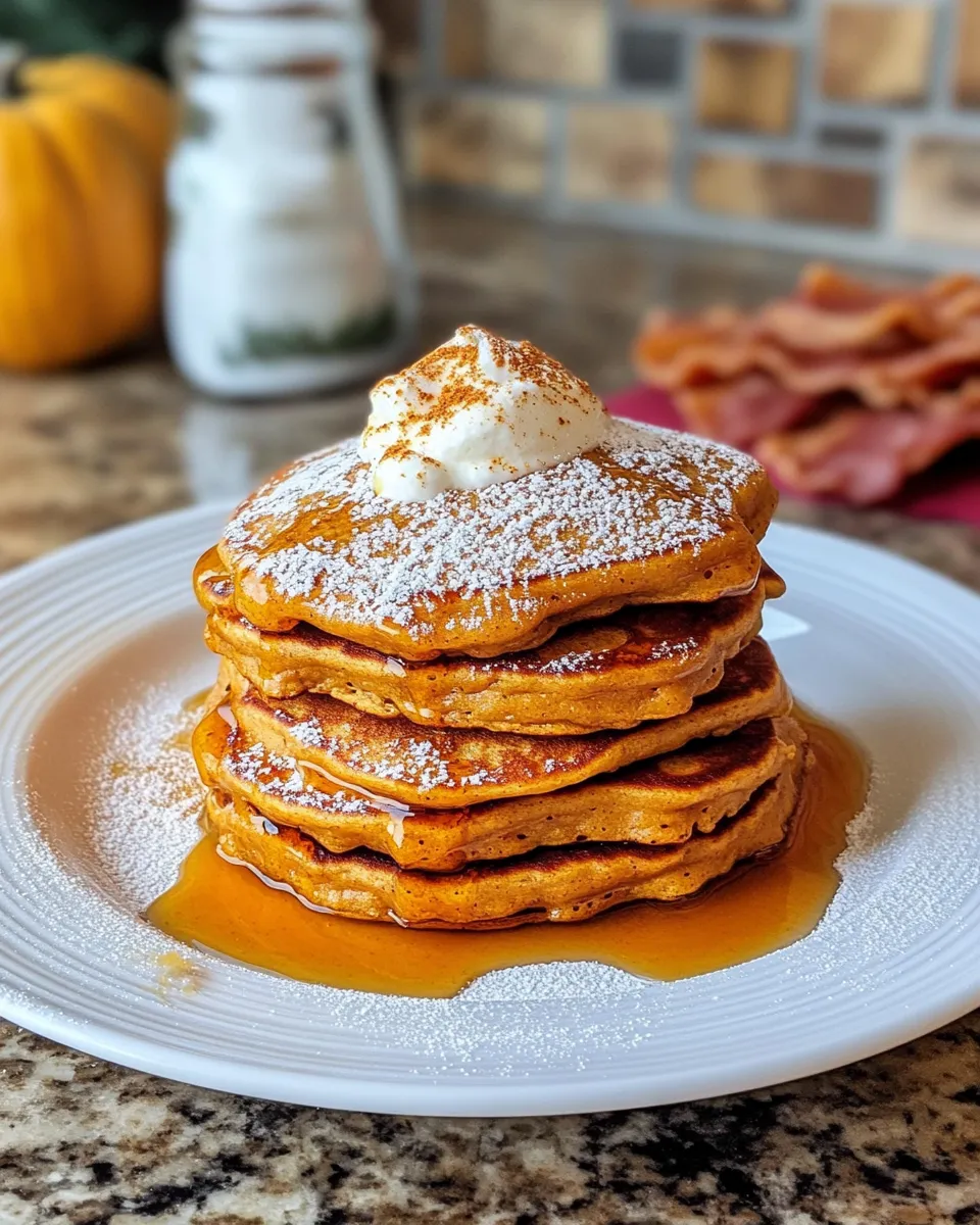Classic Pumpkin Pancakes image