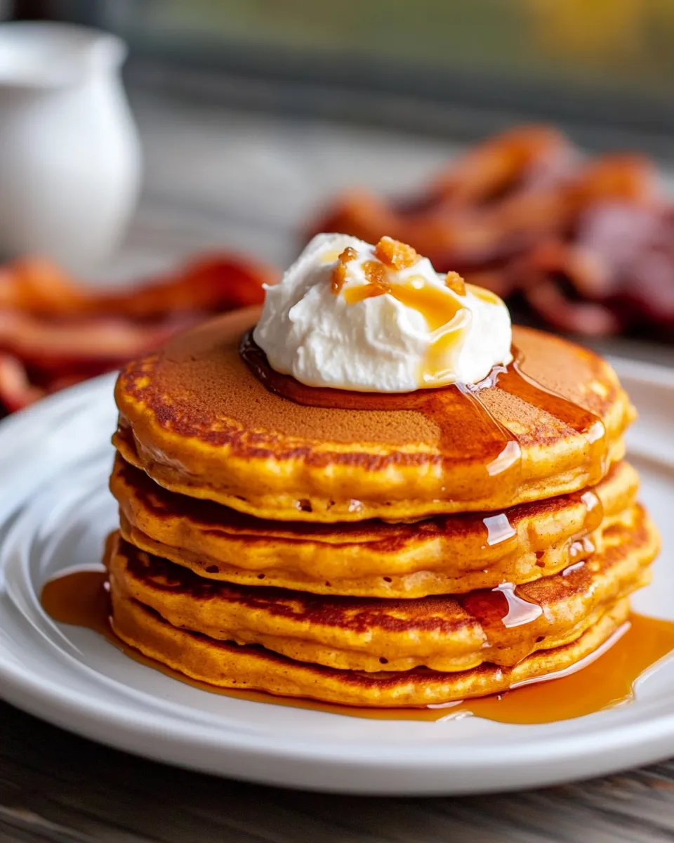 Easy Pumpkin Pancakes recipe photo