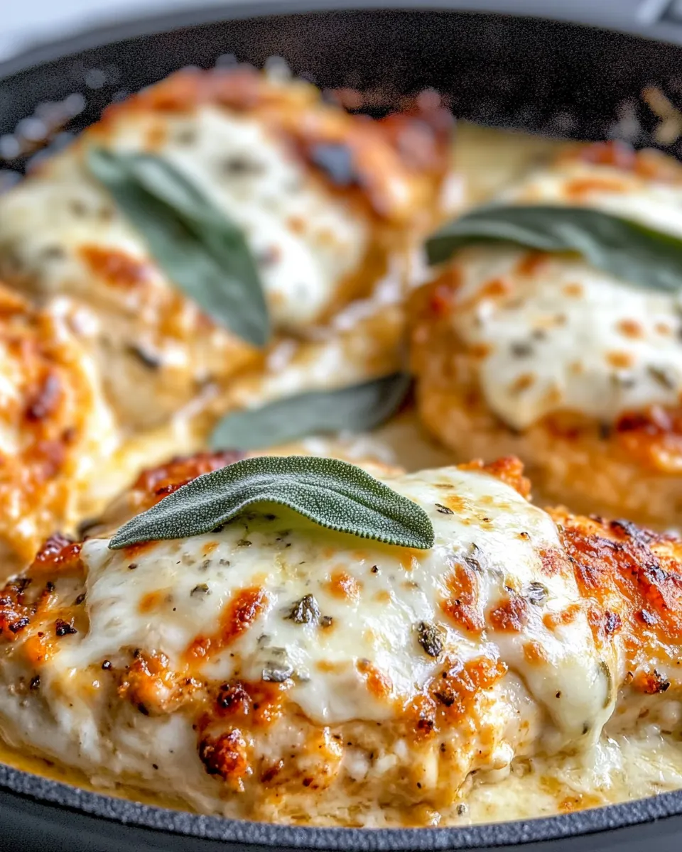 Delicious Pumpkin Sage Chicken Bake plate image