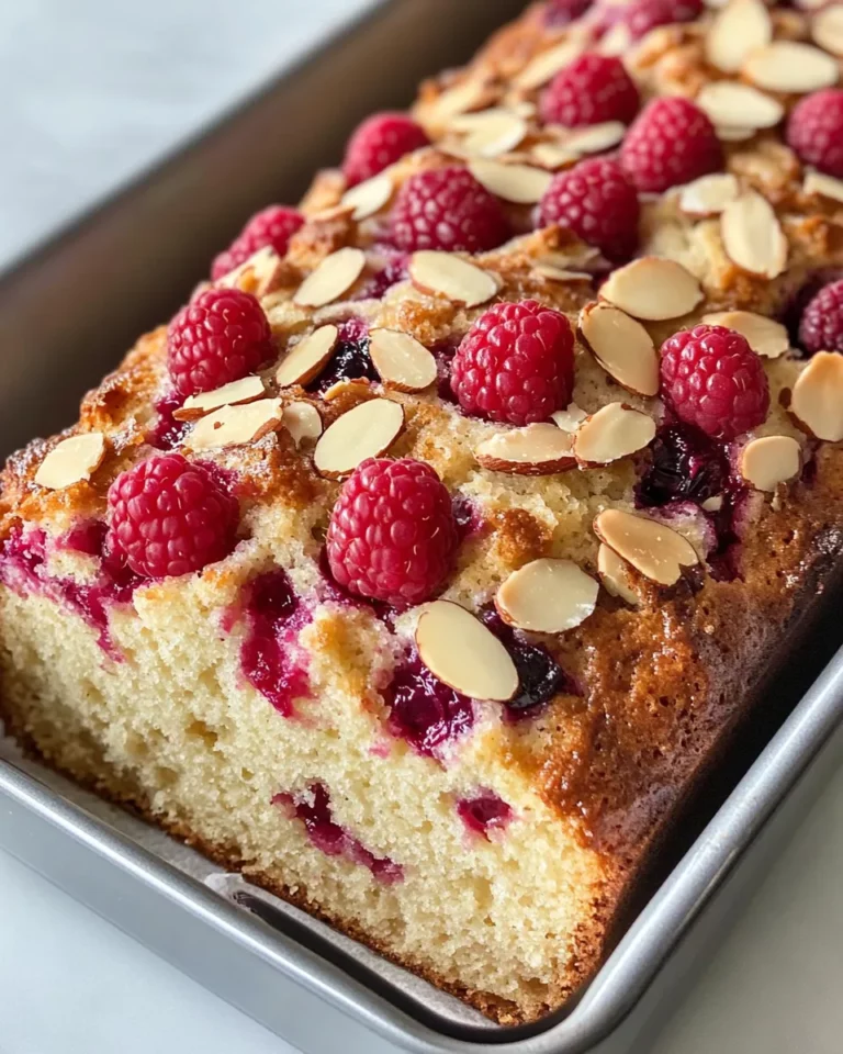Homemade Raspberry Almond Sweet Bread photo