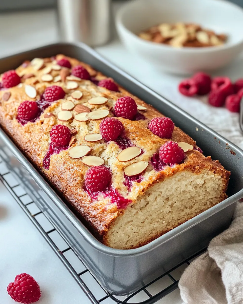 Classic Raspberry Almond Sweet Bread image