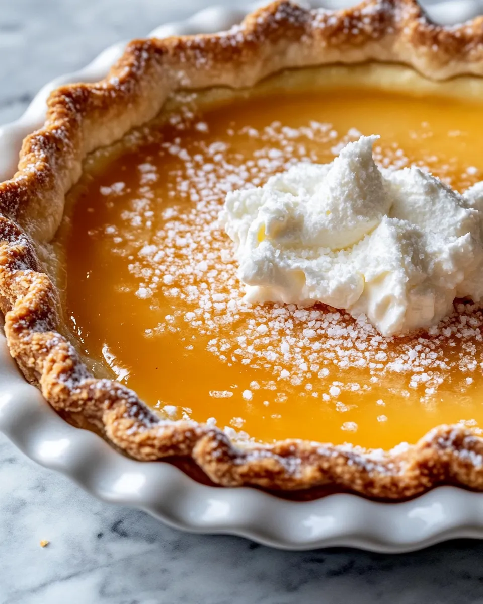 Easy Salted Honey Pie recipe image