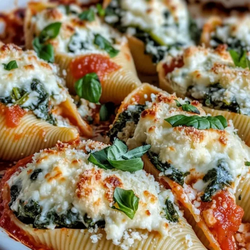 Homemade Spinach and Ricotta Stuffed Shells recipe photo