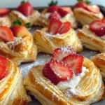 Homemade Strawberry Cream Cheese Danish Braids photo