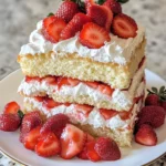 Homemade Strawberry Shortcake Layer Cake photo