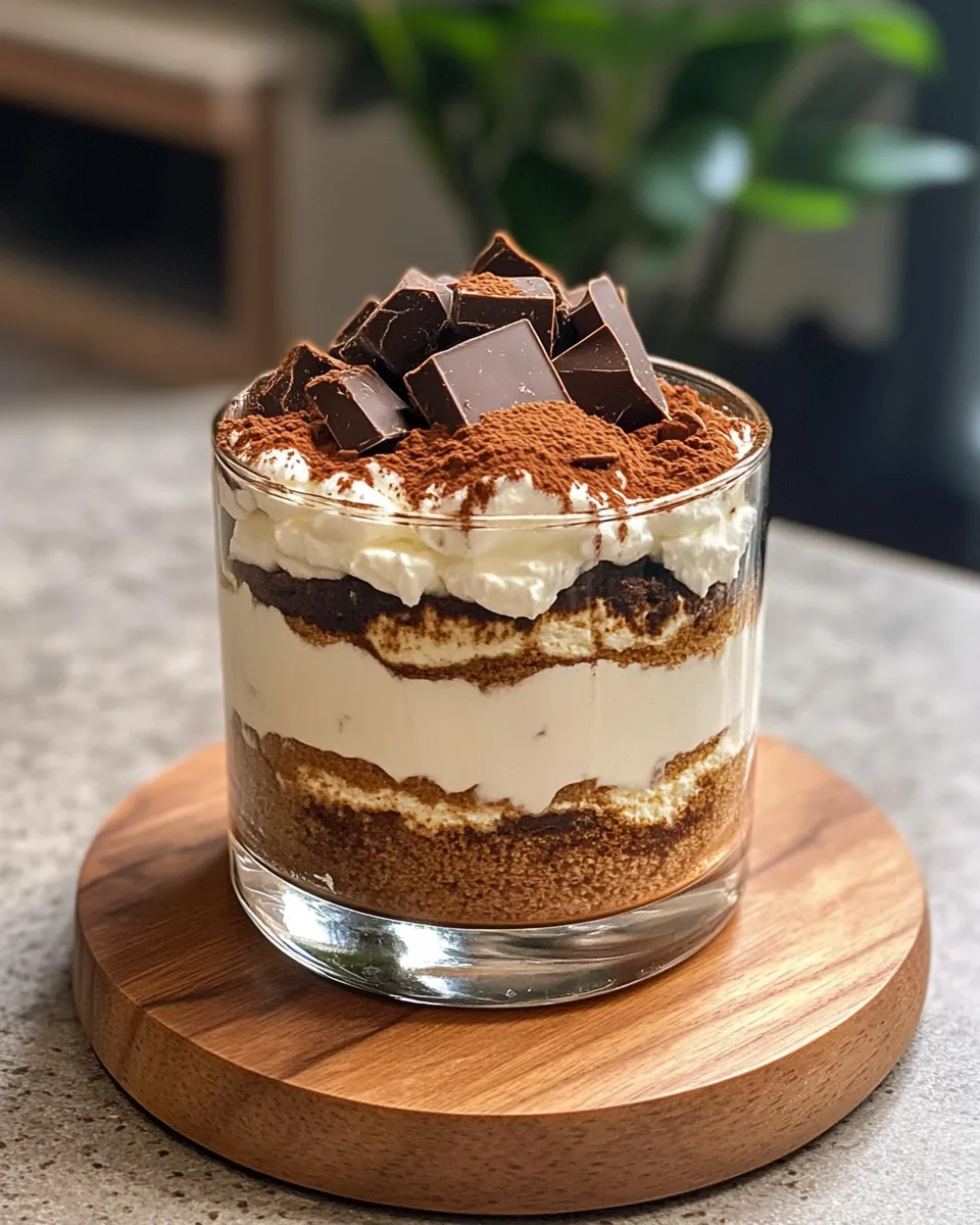Classic Tiramisu Cold Brew food shot