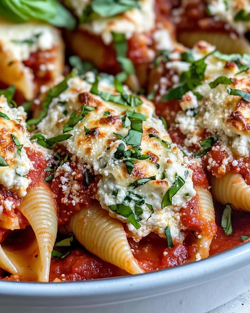 Classic Vegan Pumpkin Ricotta Stuffed Shells recipe photo