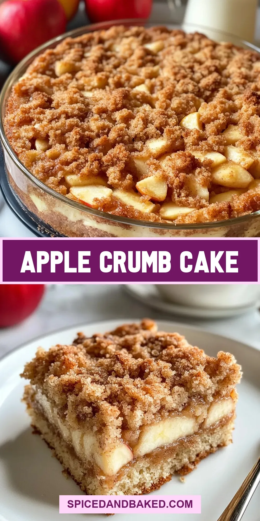 Apple Crumb Cake Recipe