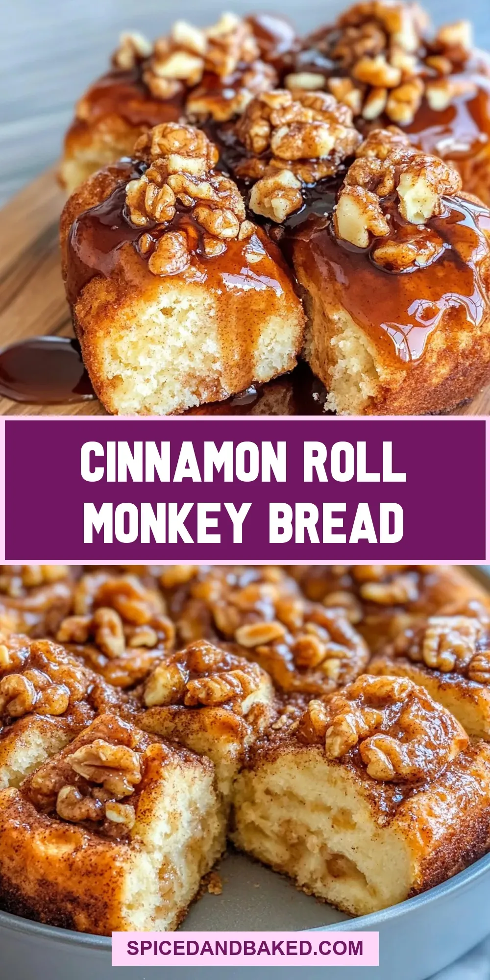 Ultimate Cinnamon Roll Monkey Bread