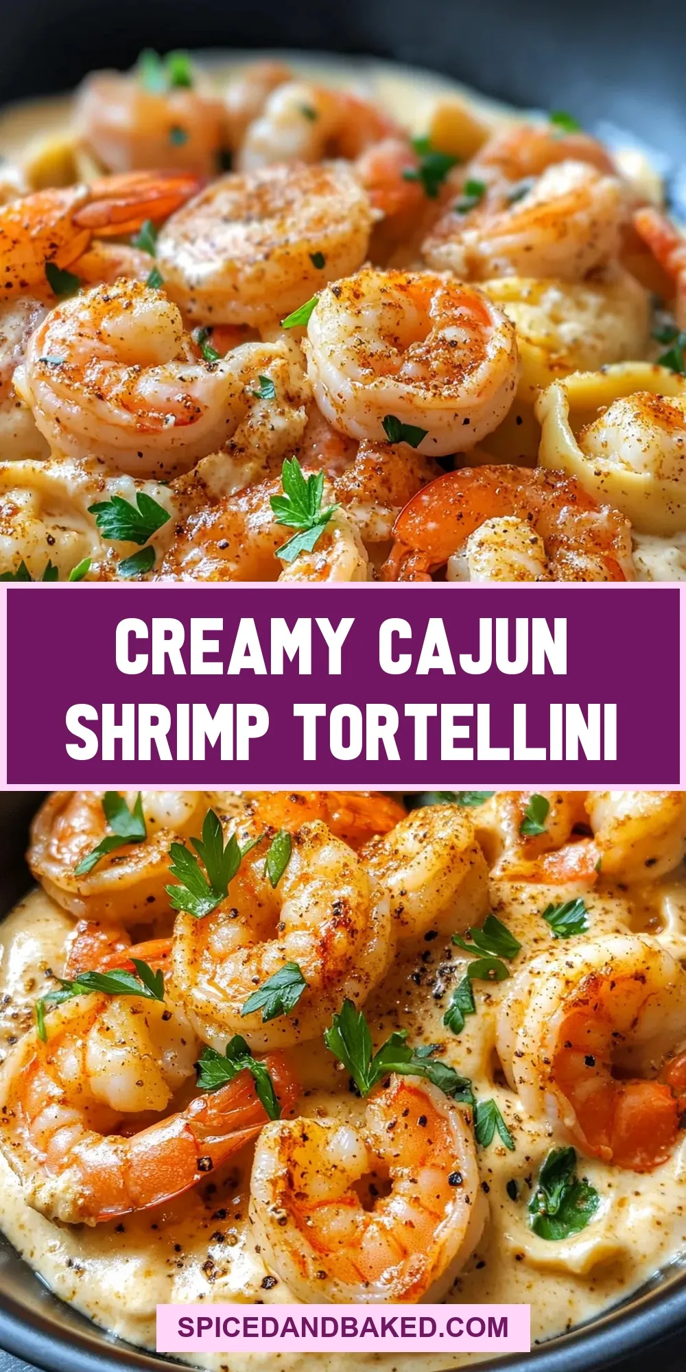 Creamy Cajun Shrimp Tortellini (Creamy & Delicious)