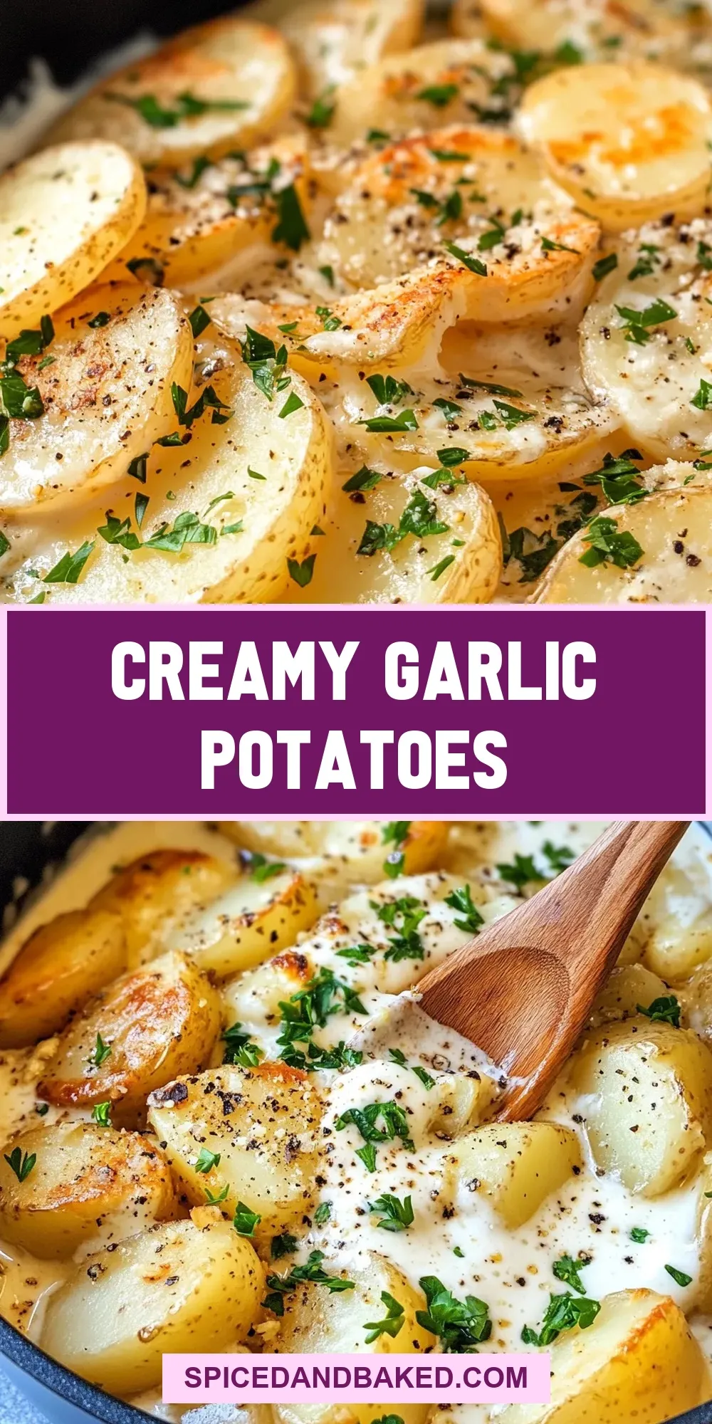 Creamy Garlic Potatoes (Perfect & Delicious)