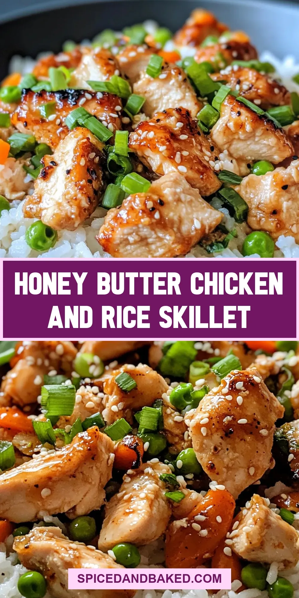 How To Make Quick Honey Butter Chicken And Rice Skillet