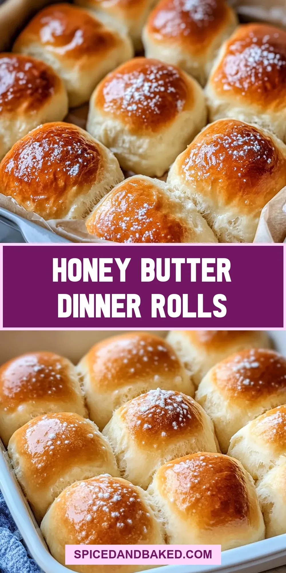 Easy Honey Butter Dinner Rolls Recipe
