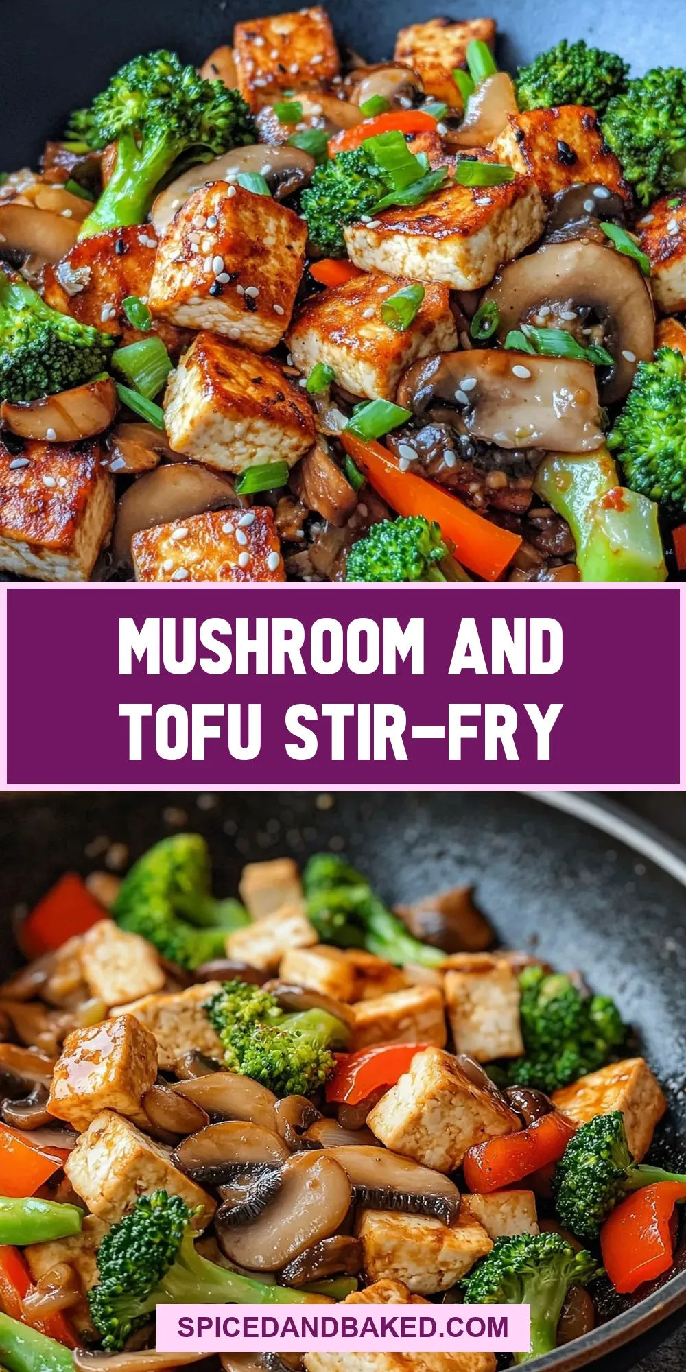 Perfect Mushroom And Tofu Stir-Fry