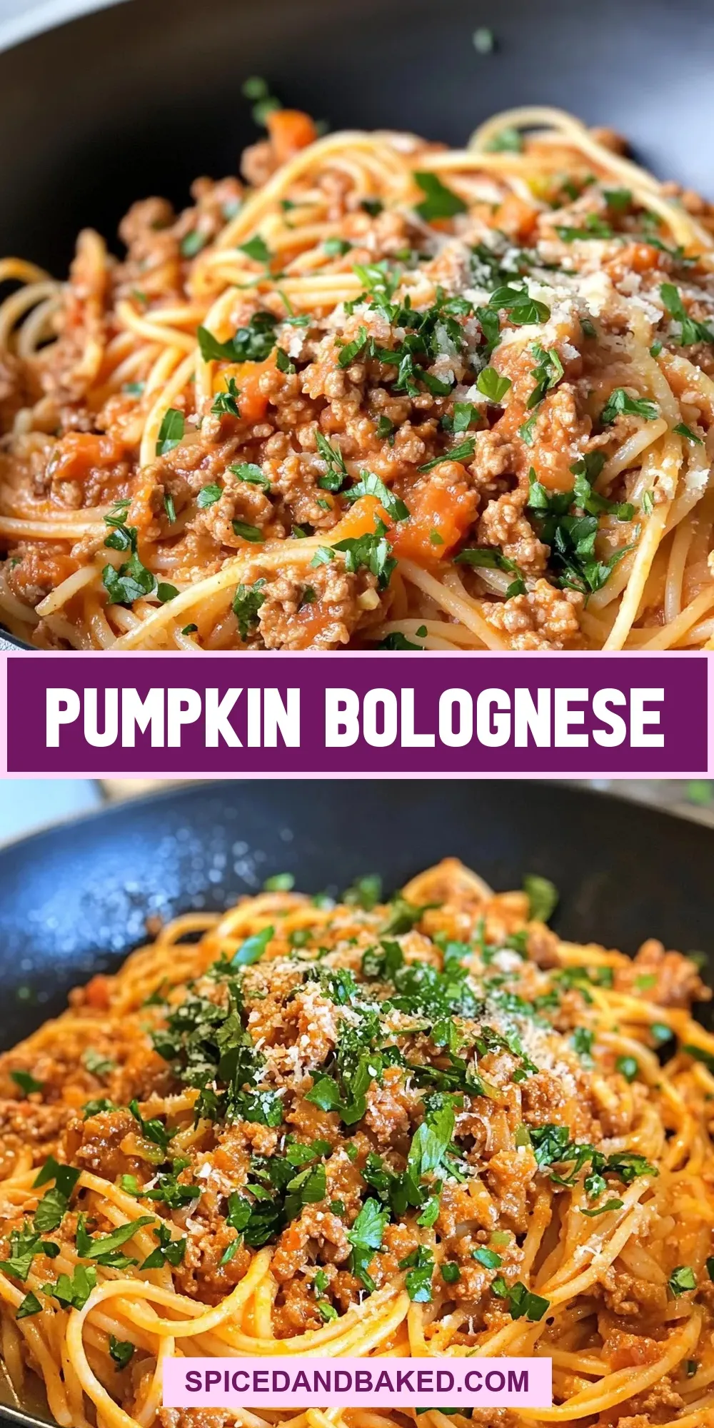 Pumpkin Bolognese (Tasty & Delicious)
