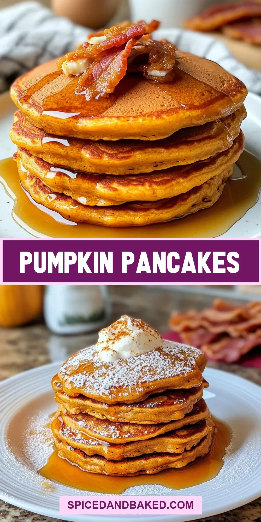 Easy Pumpkin Pancakes Recipe