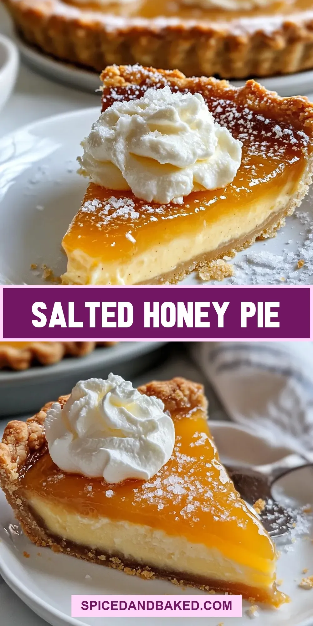 The Best Salted Honey Pie Ever