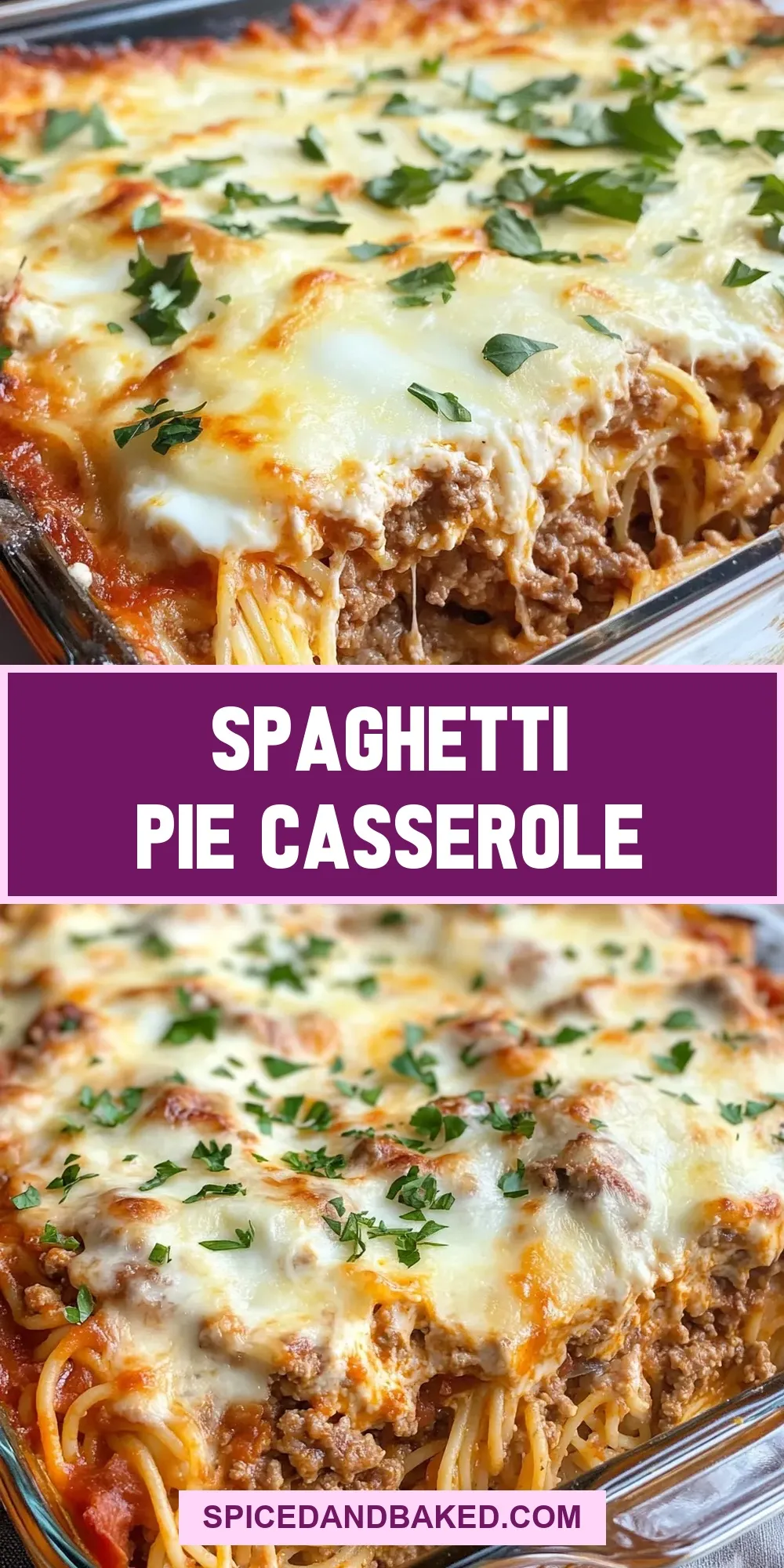 Spaghetti Pie Casserole (Amazing & Delicious)