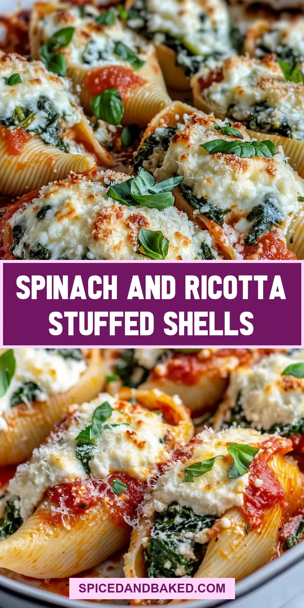 Easy Spinach And Ricotta Stuffed Shells Recipe