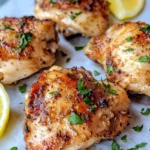 Homemade Air Fryer Lemon Pepper Chicken Thighs recipe photo