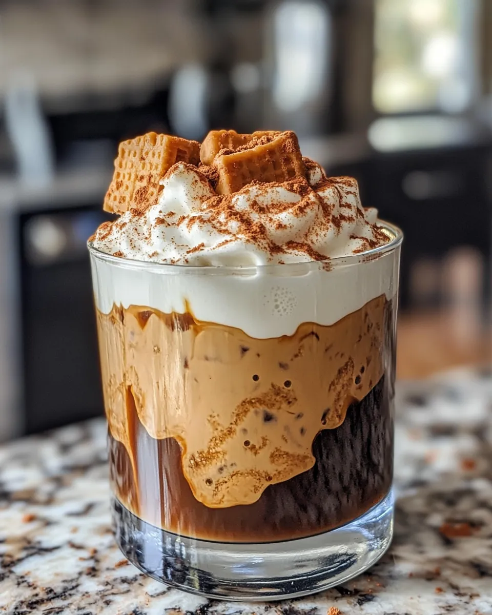 Classic Biscoff Iced Coffee with Creamy Foam dish photo