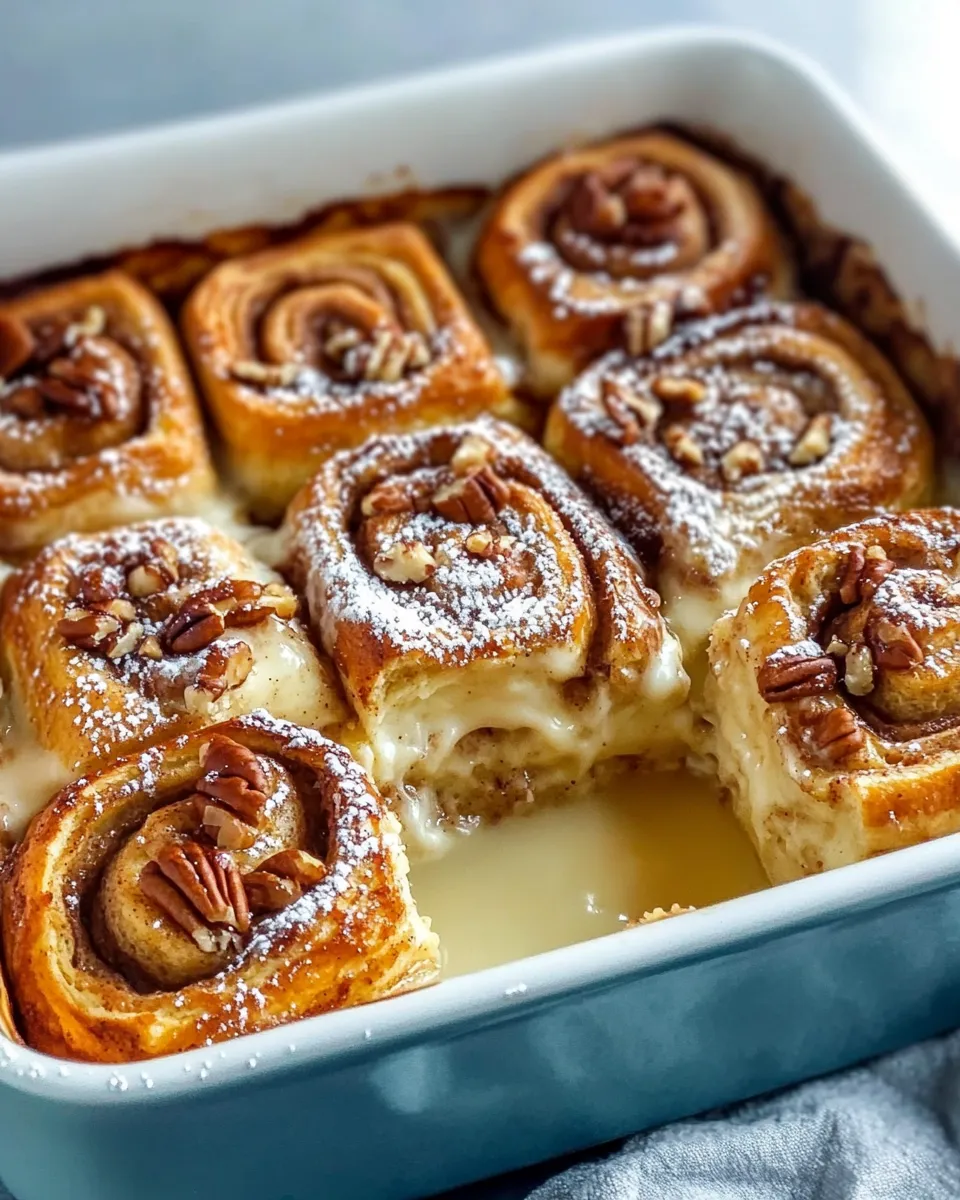 Easy Cinnamon Roll French Toast Bake (Crowd-Pleaser) dish photo