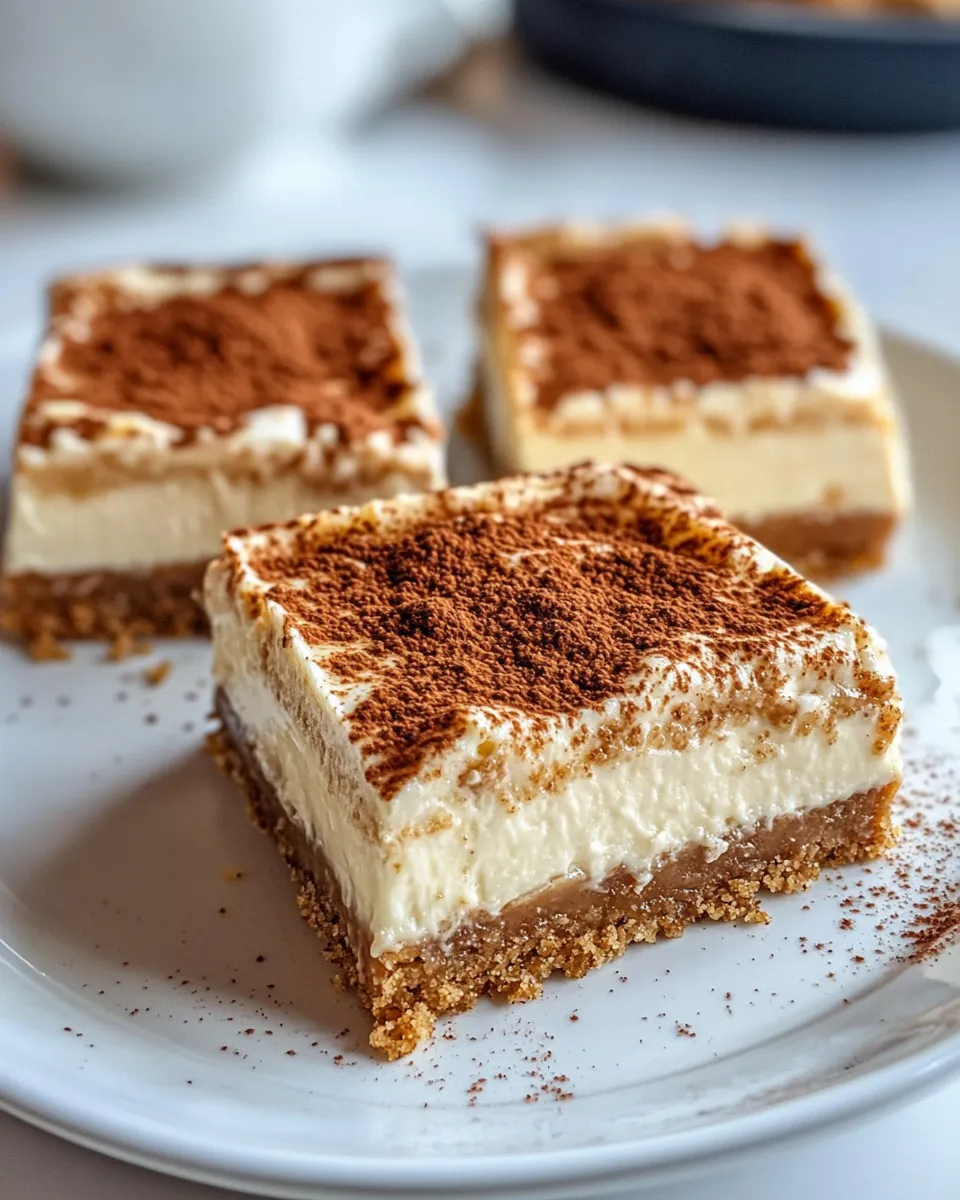 Classic Eggnog Cheesecake Bars with Gingersnap Base image
