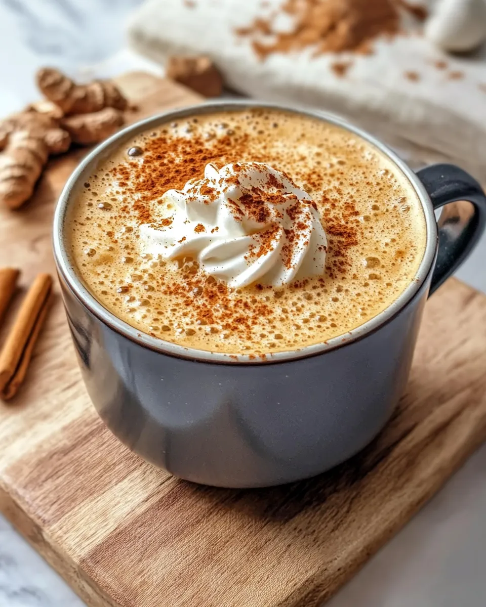 Classic Gingerbread Latte at Home (No Fancy Machine) image