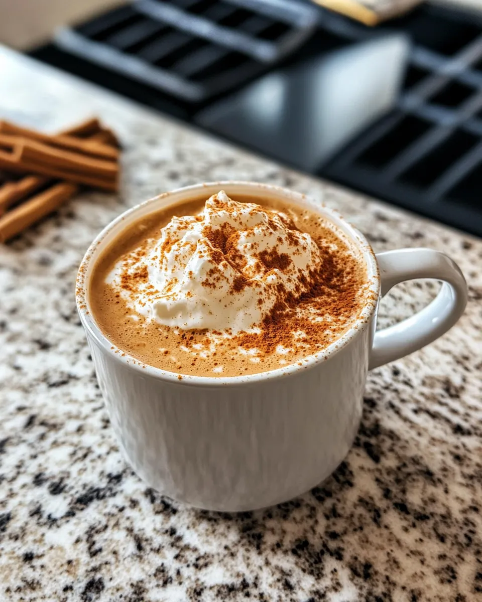 Easy Gingerbread Latte at Home (No Fancy Machine) recipe photo
