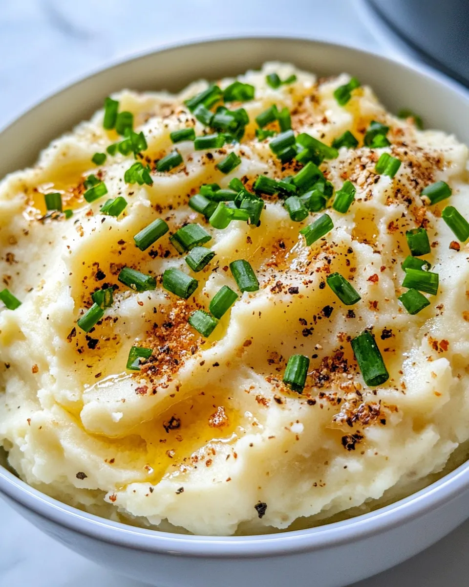 Classic Instant Pot Mashed Potatoes (No Drain, Ultra Creamy) dish photo