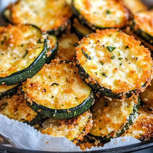Homemade Parmesan-Crusted Zucchini Bites with Ranch photo