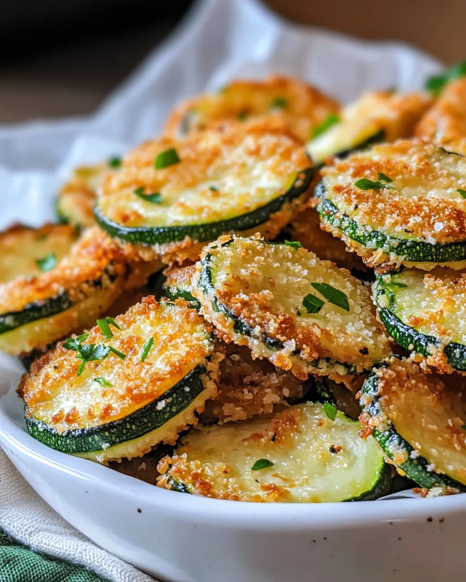Easy Parmesan-Crusted Zucchini Bites with Ranch recipe photo
