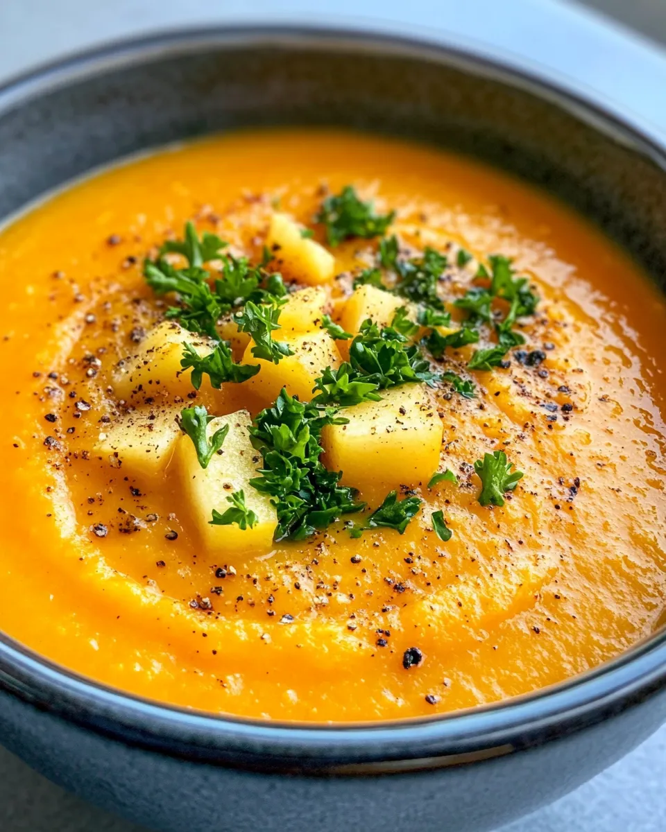 Classic Roasted Butternut Squash & Apple Soup image