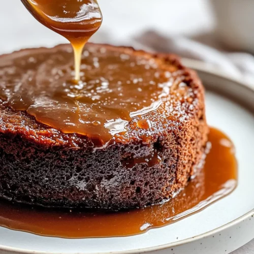 Delicious Sticky Toffee Pudding Cake with Warm Sauce photo