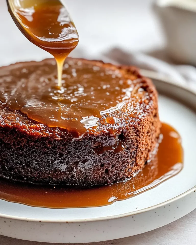 Delicious Sticky Toffee Pudding Cake with Warm Sauce photo