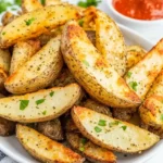 Homemade Air Fryer Potato Wedges recipe photo