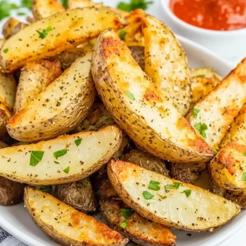 Homemade Air Fryer Potato Wedges recipe photo