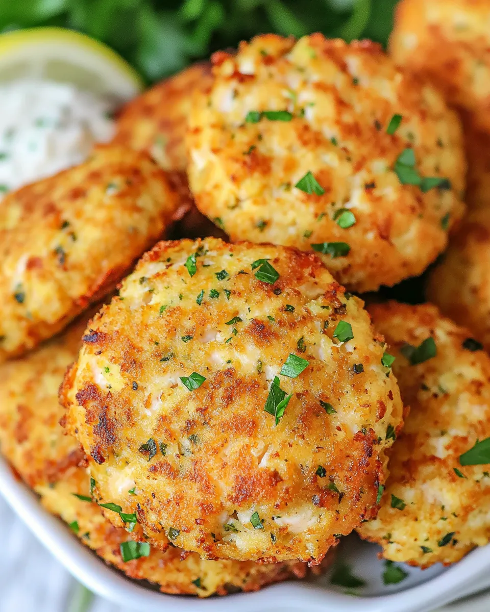 Homemade Air Fryer Salmon Cakes photo