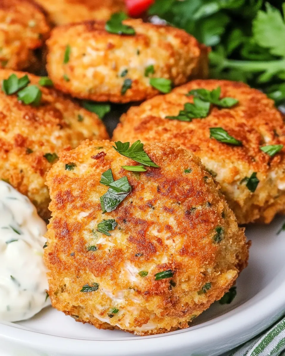 Delicious Air Fryer Salmon Cakes dish photo