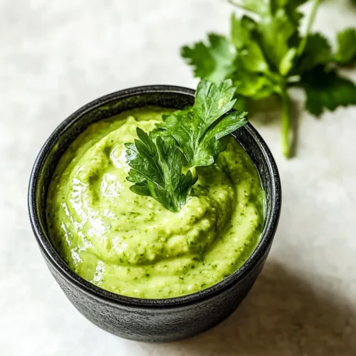 Homemade Avocado Sauce photo