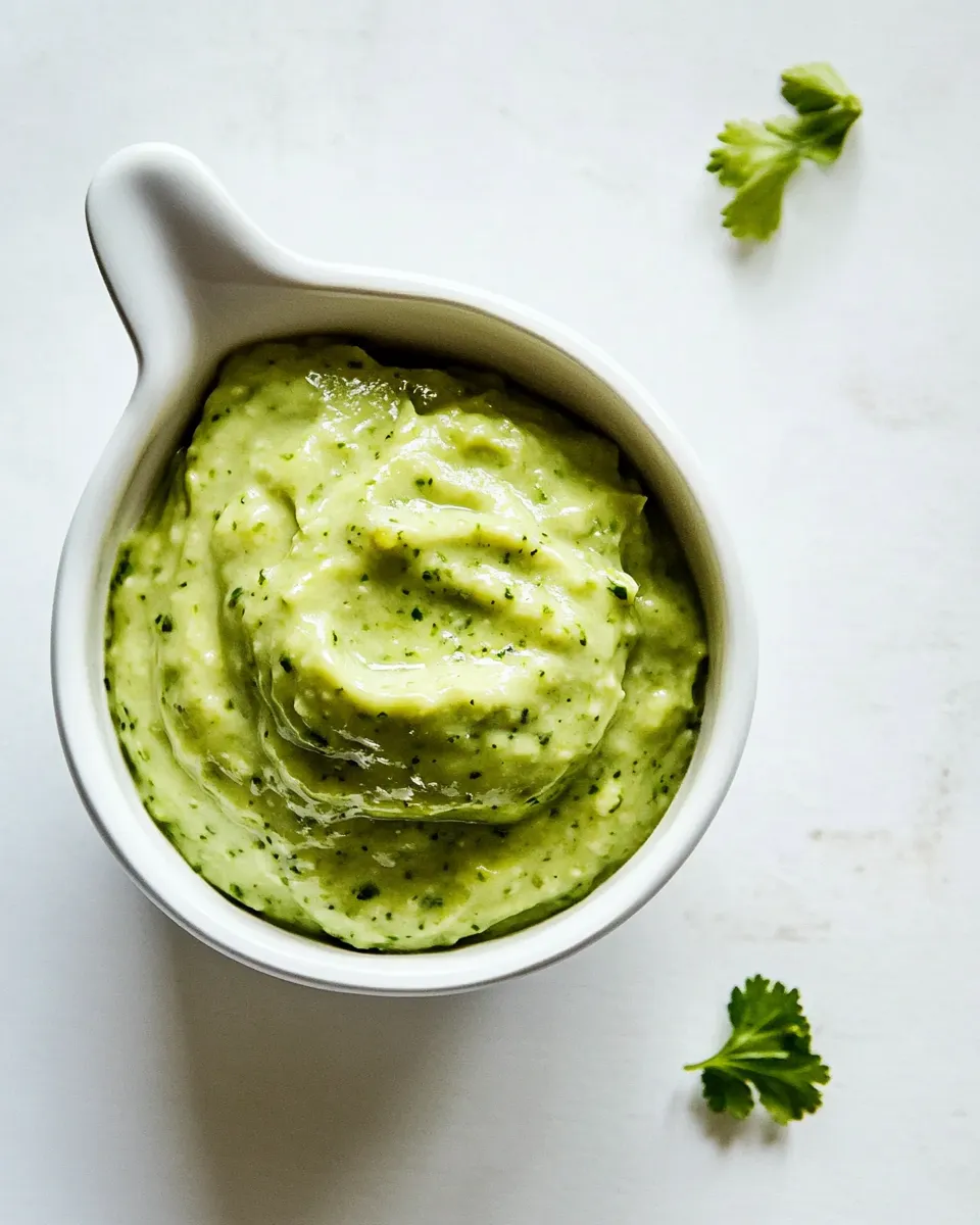 Classic Avocado Sauce recipe image